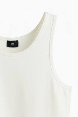 Slim Fit Ribbed vest top