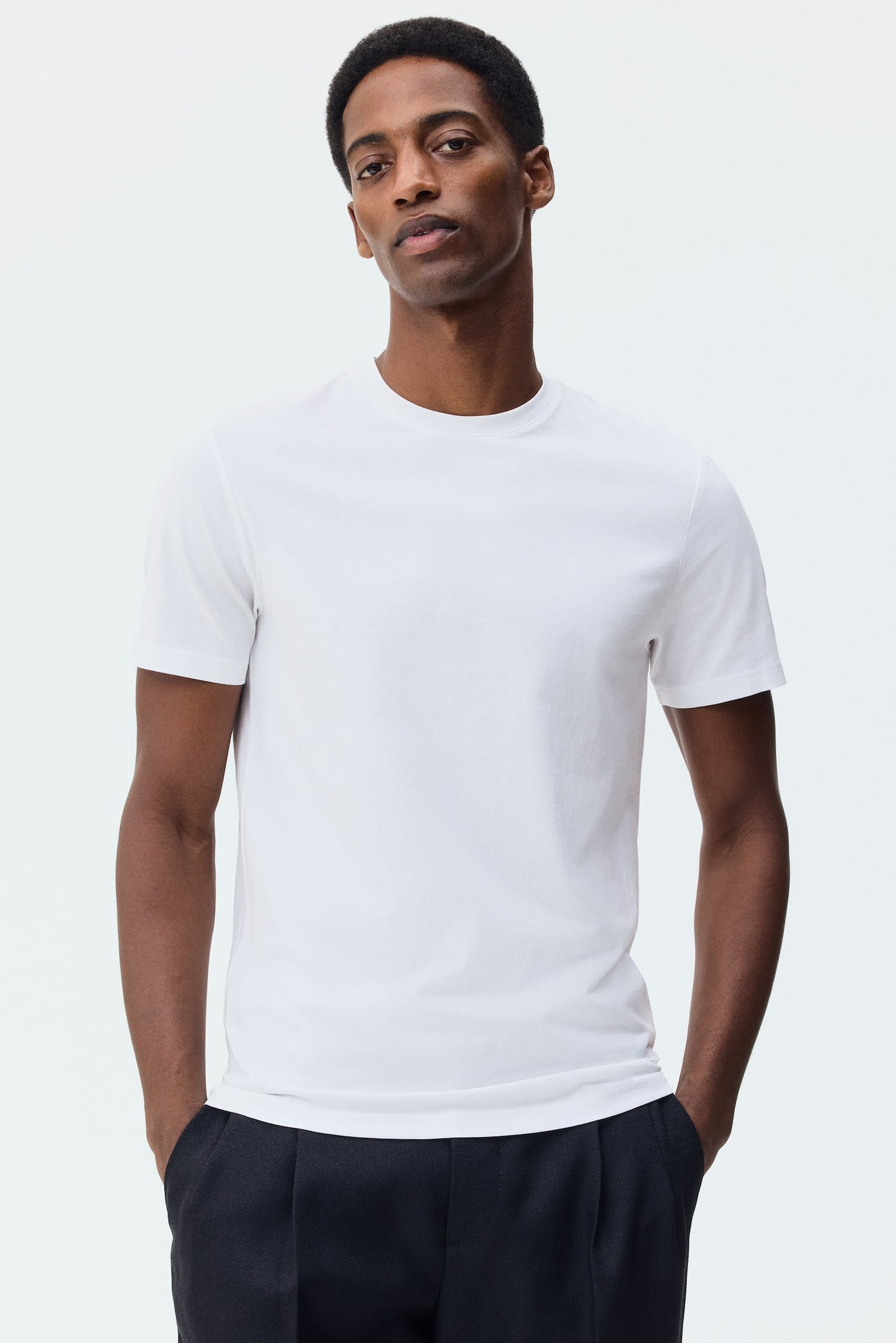 Slim Fit Pima cotton T-shirt