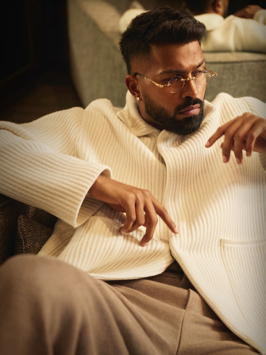 Regular Fit Polo-neck jumper