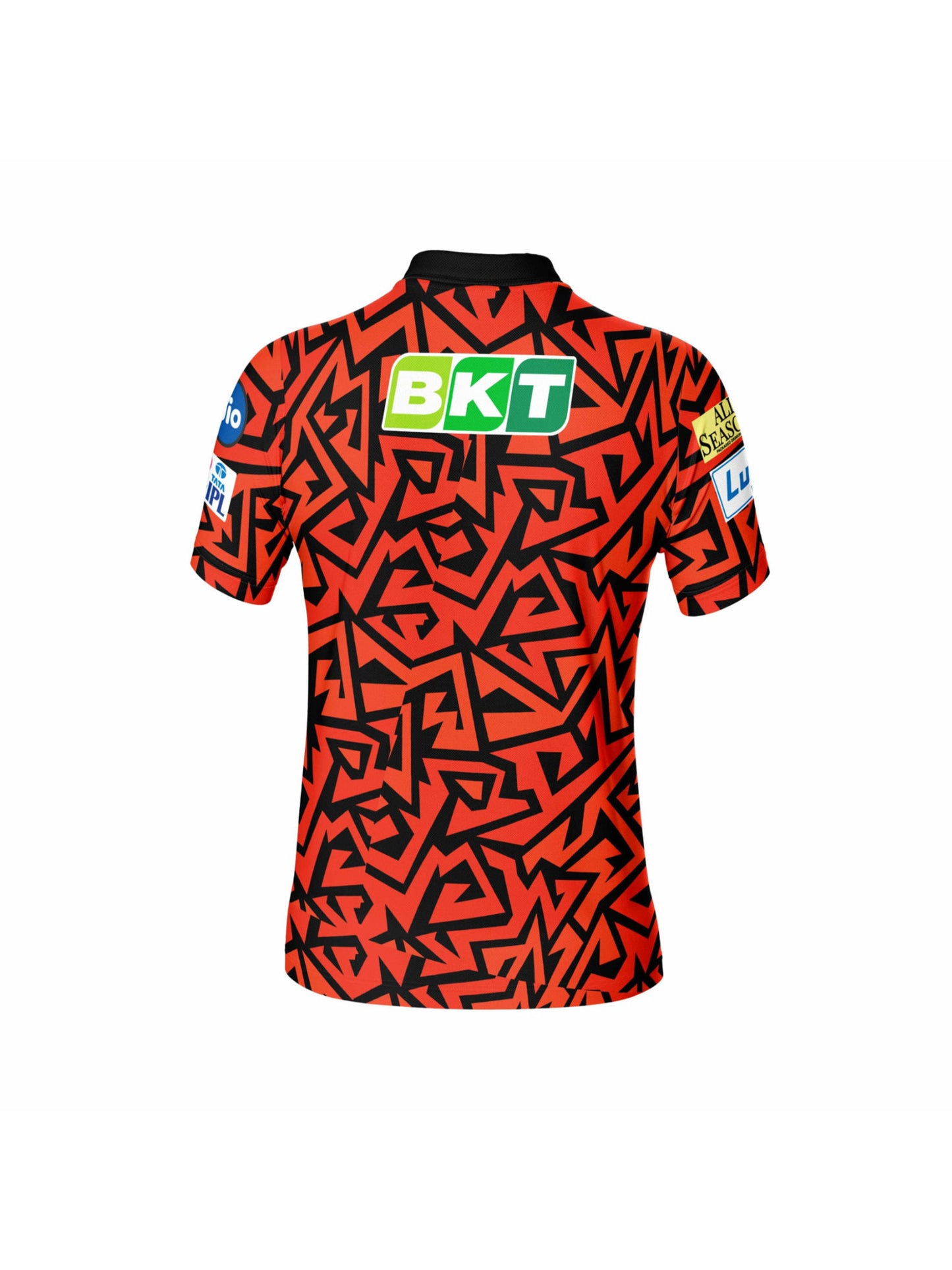 Sunrisers Hyderabad Authentic IPL 2025 Adult Plain Half Sleeve Fan Jersey