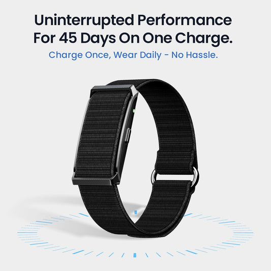 Pebble Newly Launched Qore Fitness Band with 45 Days Battery Life