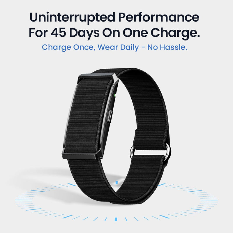 Pebble Newly Launched Qore Fitness Band with 45 Days Battery Life
