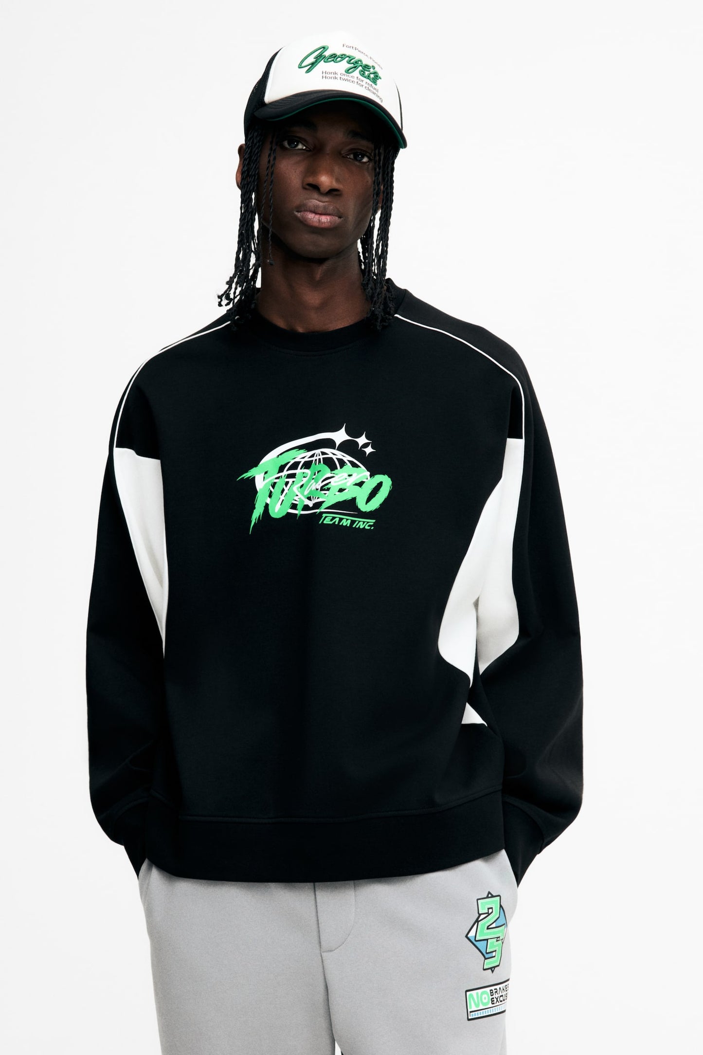 Loose Fit Scuba sweatshirt