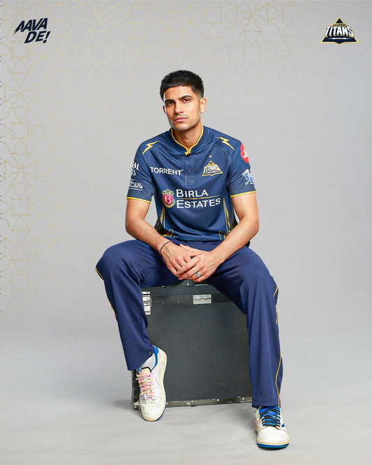 PlayR Gujarat Titans Official Match IPL 2025 Adult Edition Jersey