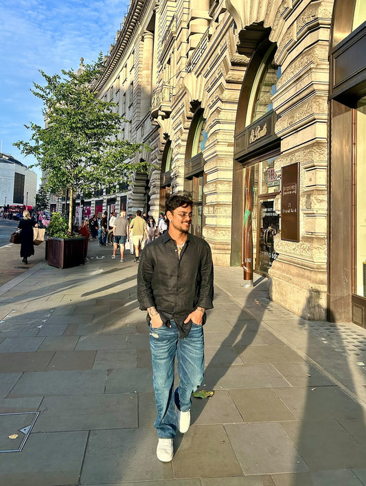 Regular Fit Corduroy shirt  Save to favourites Rs. 1,799.00