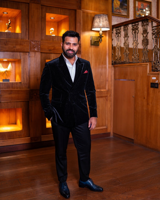 RARE RABBIT Single-Breasted Blazer with Notched Lapel | XL