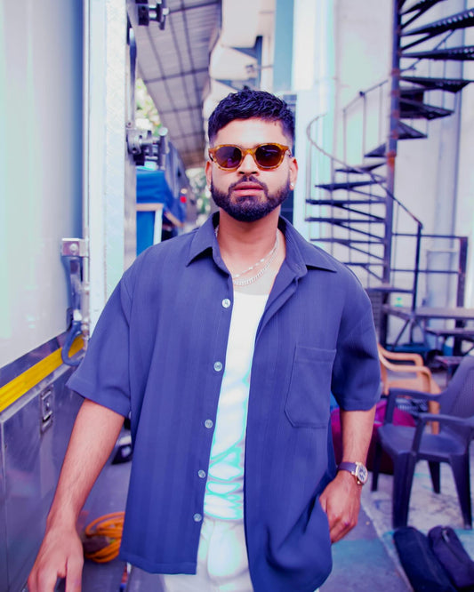 Relaxed Fit Short-sleeved Oxford shirt